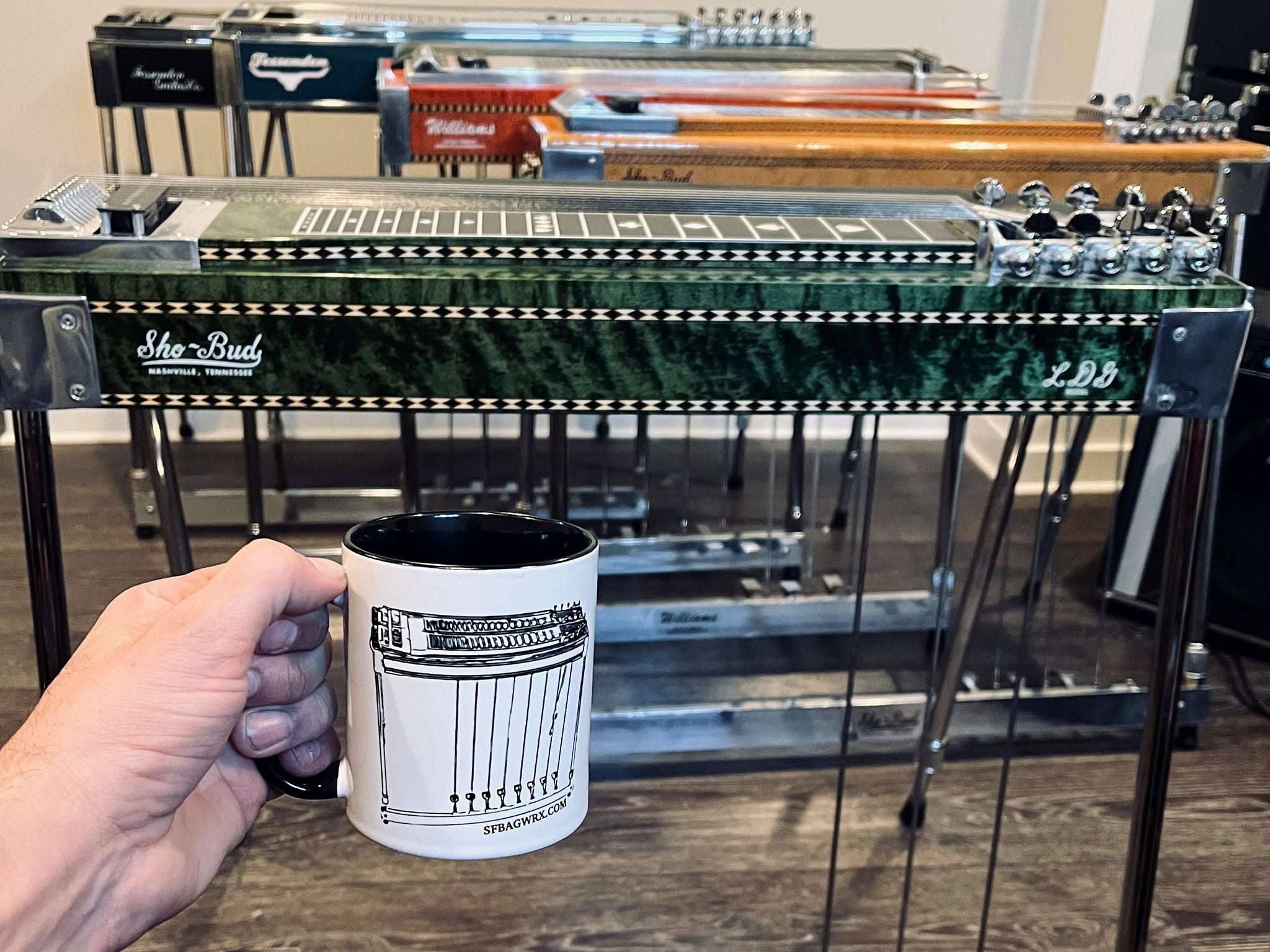 boss pedal tasse Pedal Steel Guitar Coffee Mug