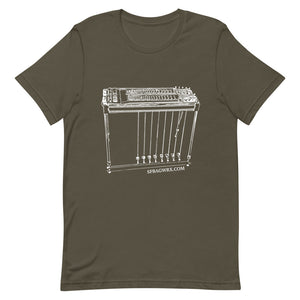 Pedal Steel Guitar T-Shirt by SFBAGWRX