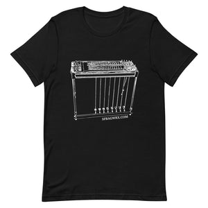 Pedal Steel Guitar T-Shirt by SFBAGWRX