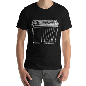 Pedal Steel Guitar T-Shirt by SFBAGWRX